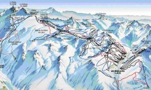 Maps for Les Deux Alpes - Piste, town and resort maps.